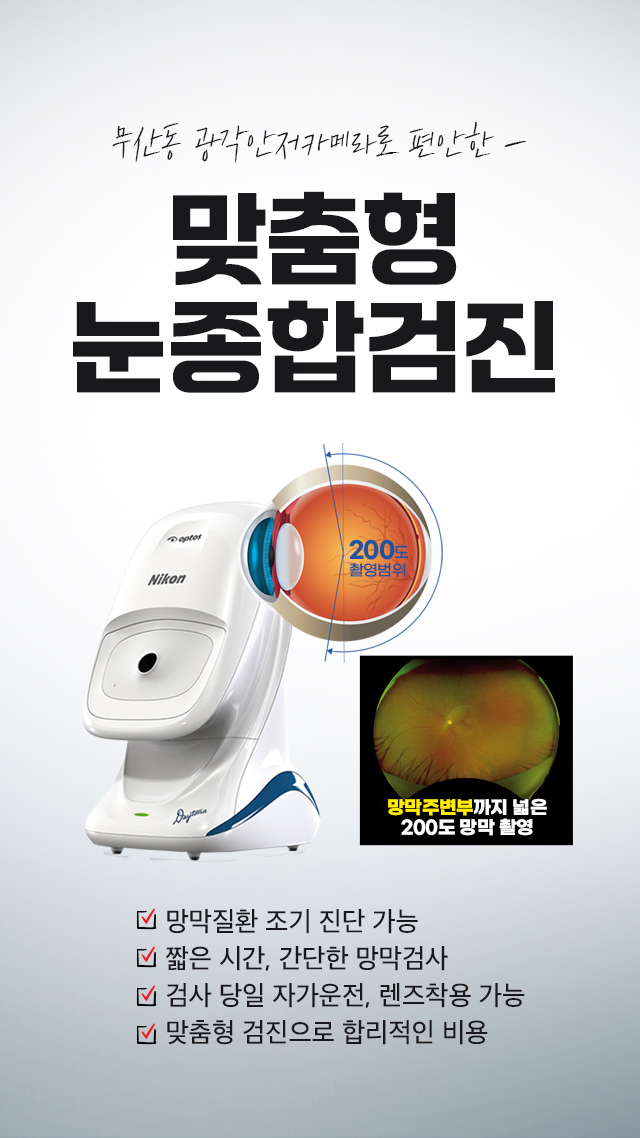 맞춤형 눈종합검진