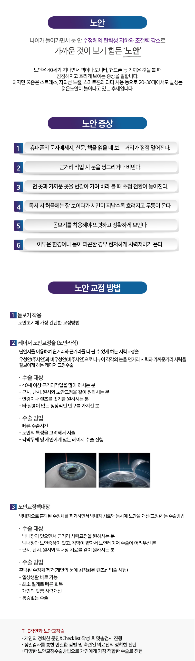 노안이나 시력교정으로 고민이라면 부산 안과 가볼만한 곳? 1